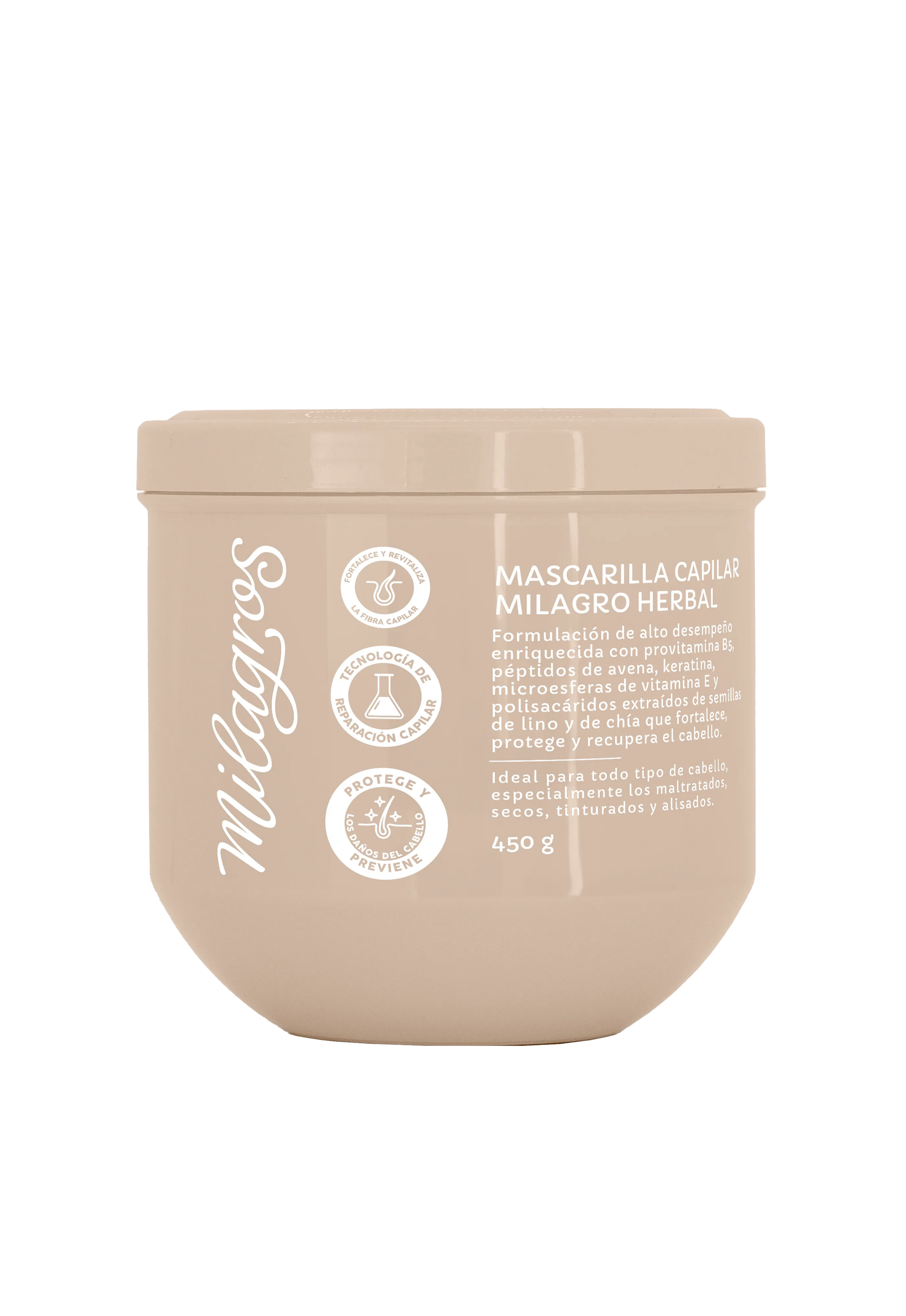 Mascarilla Capilar Milagro Herbal - Milagros