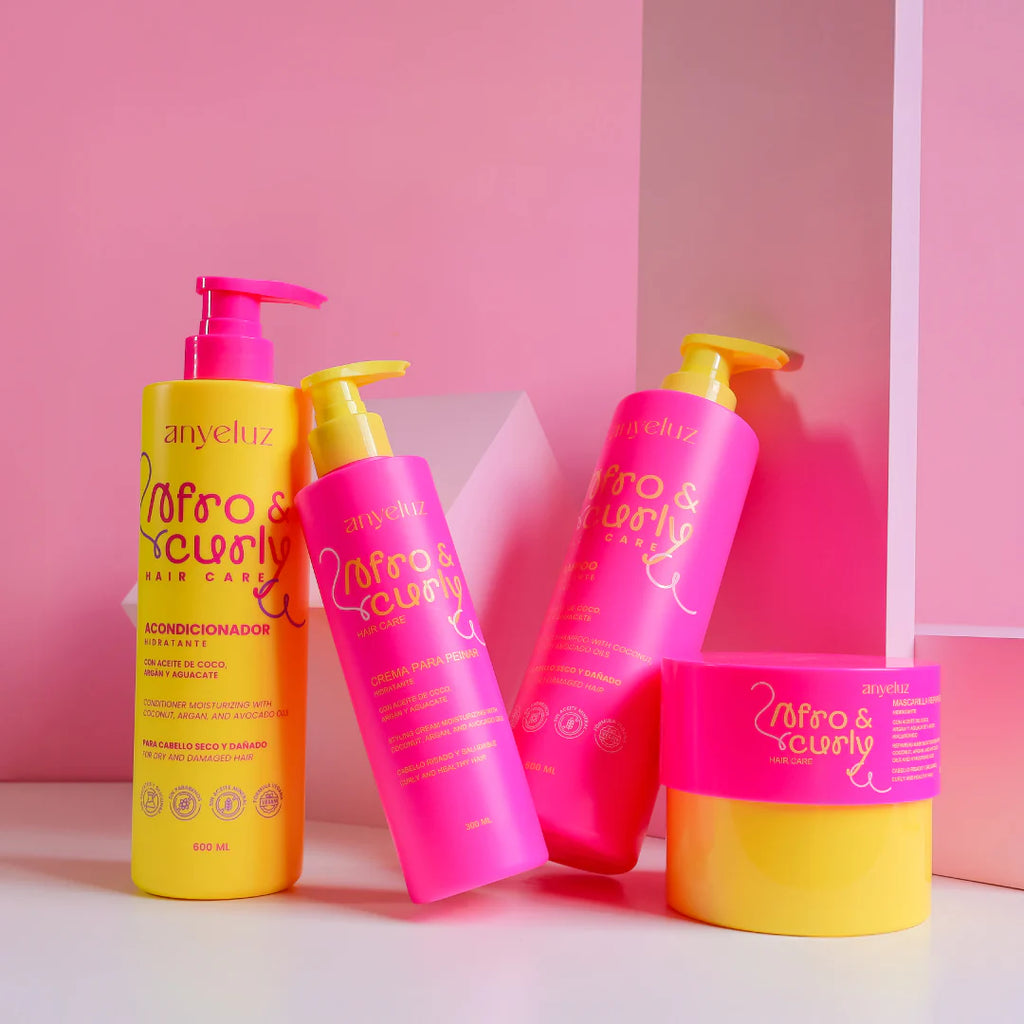 Crema para Peinar Hidratante Afro & Curly - Anyeluz
