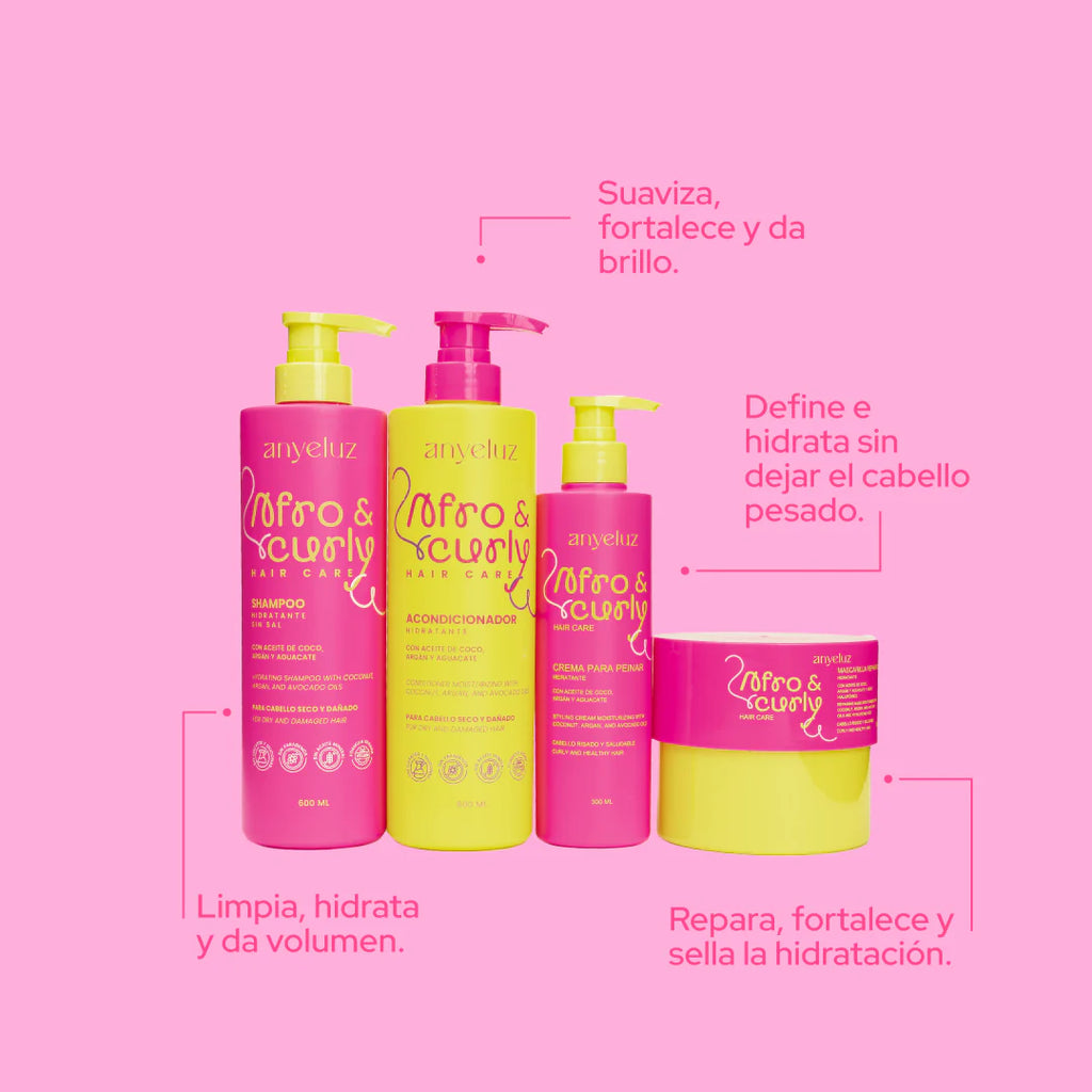 Kit Afro & Curly - Anyeluz