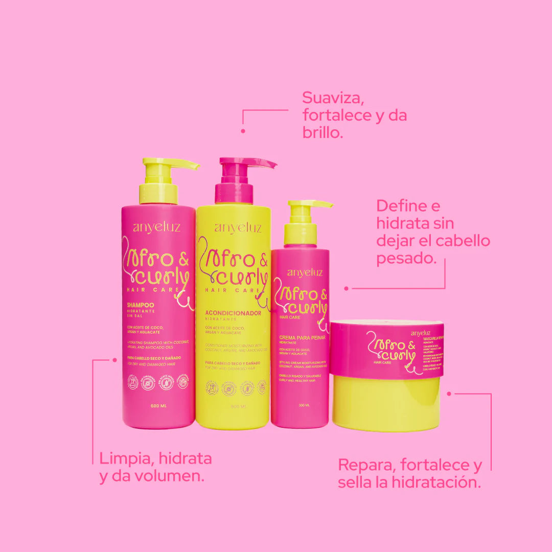 Kit Afro & Curly - Anyeluz
