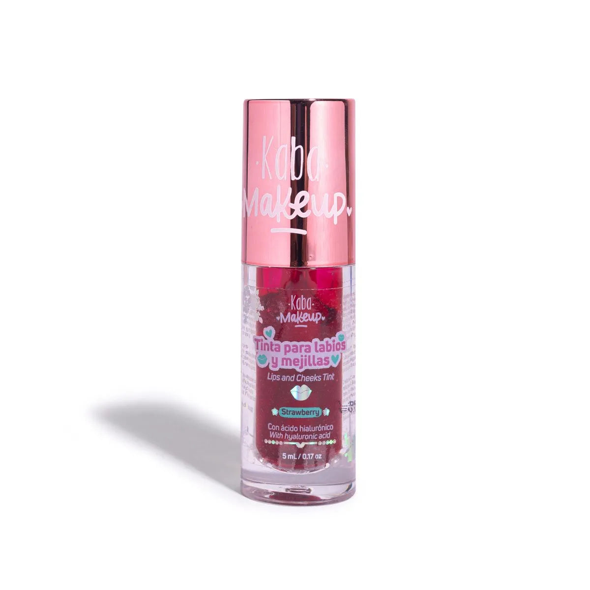Tinta para Labios y Mejillas Strawberry - Kaba Makeup