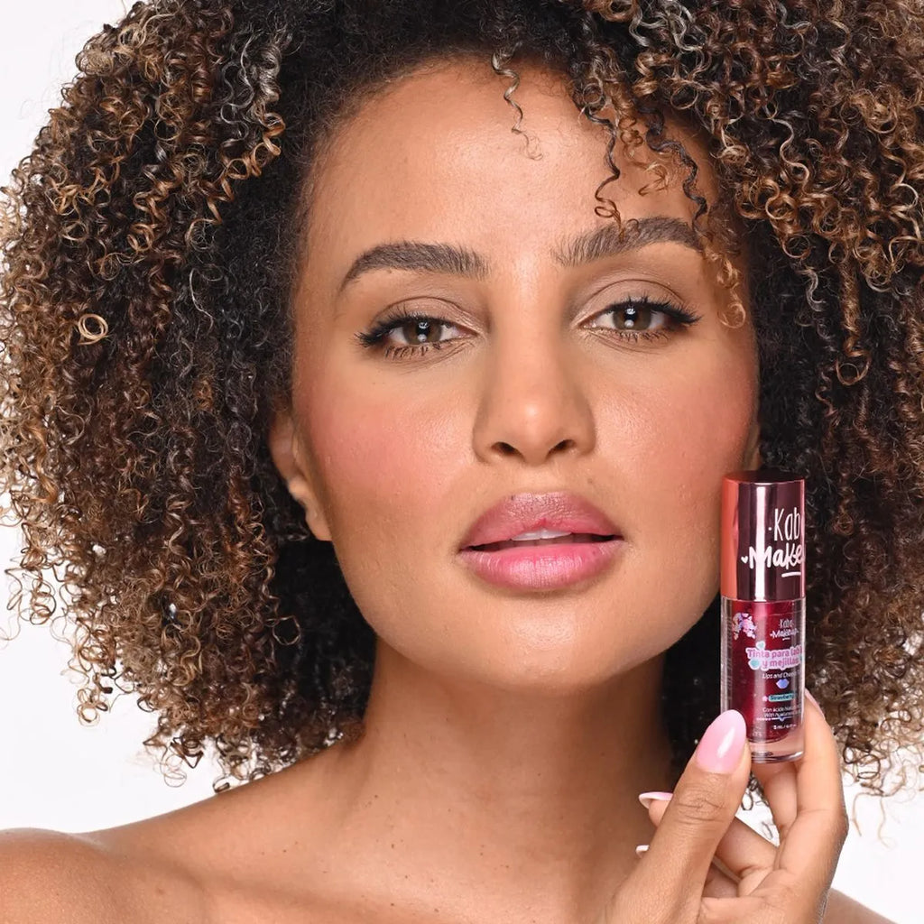 Tinta para Labios y Mejillas Strawberry - Kaba Makeup