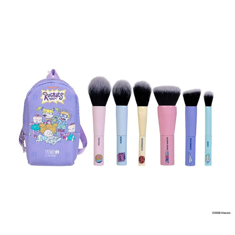 Kit Mini de Brochas X6 Rugrats - Trendy By Camila Orrego