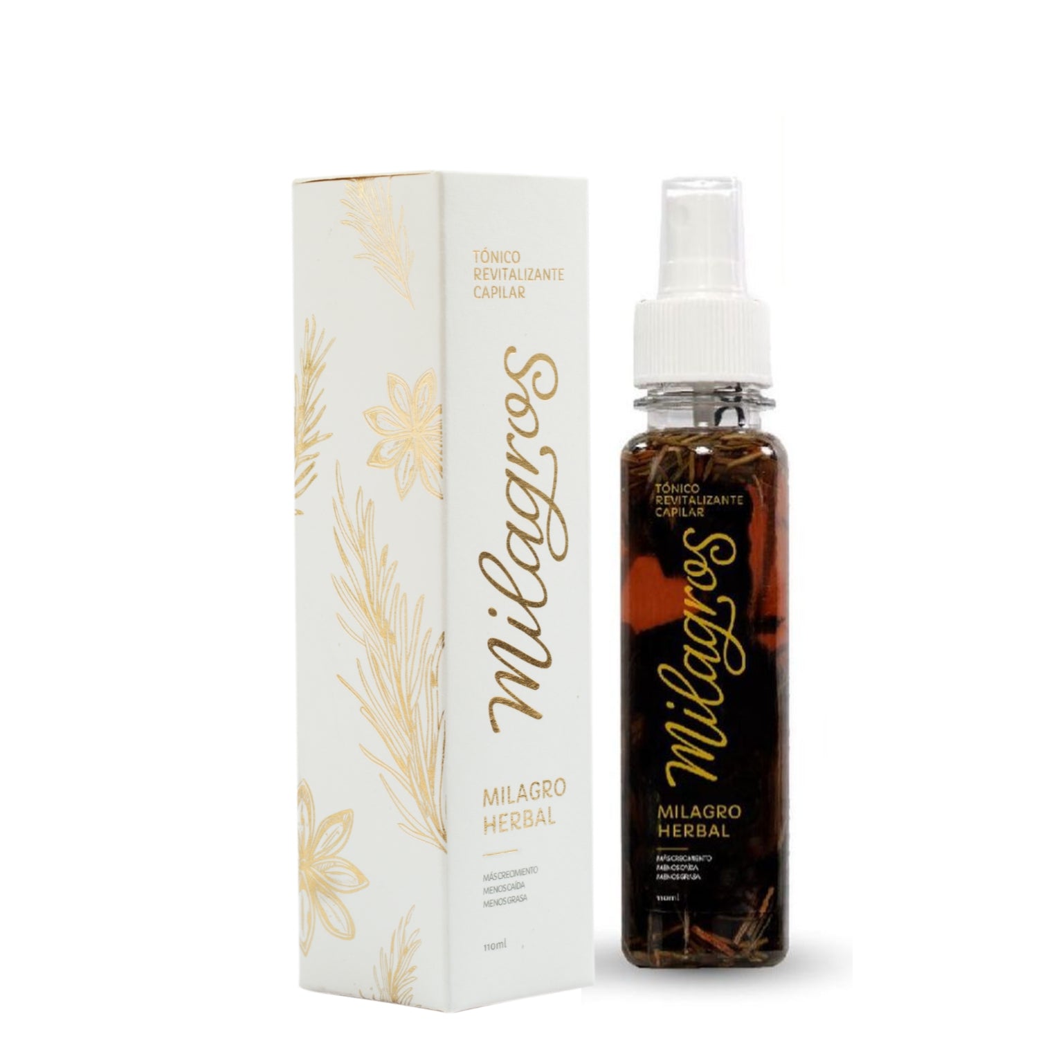 Tónico Revitalizante Capilar Milagro Herbal - Milagros