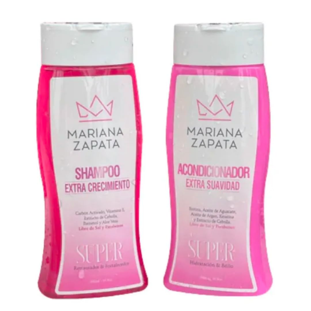 Kit Capilar Extra Crecimiento y Suavidad - By Mariana Zapata