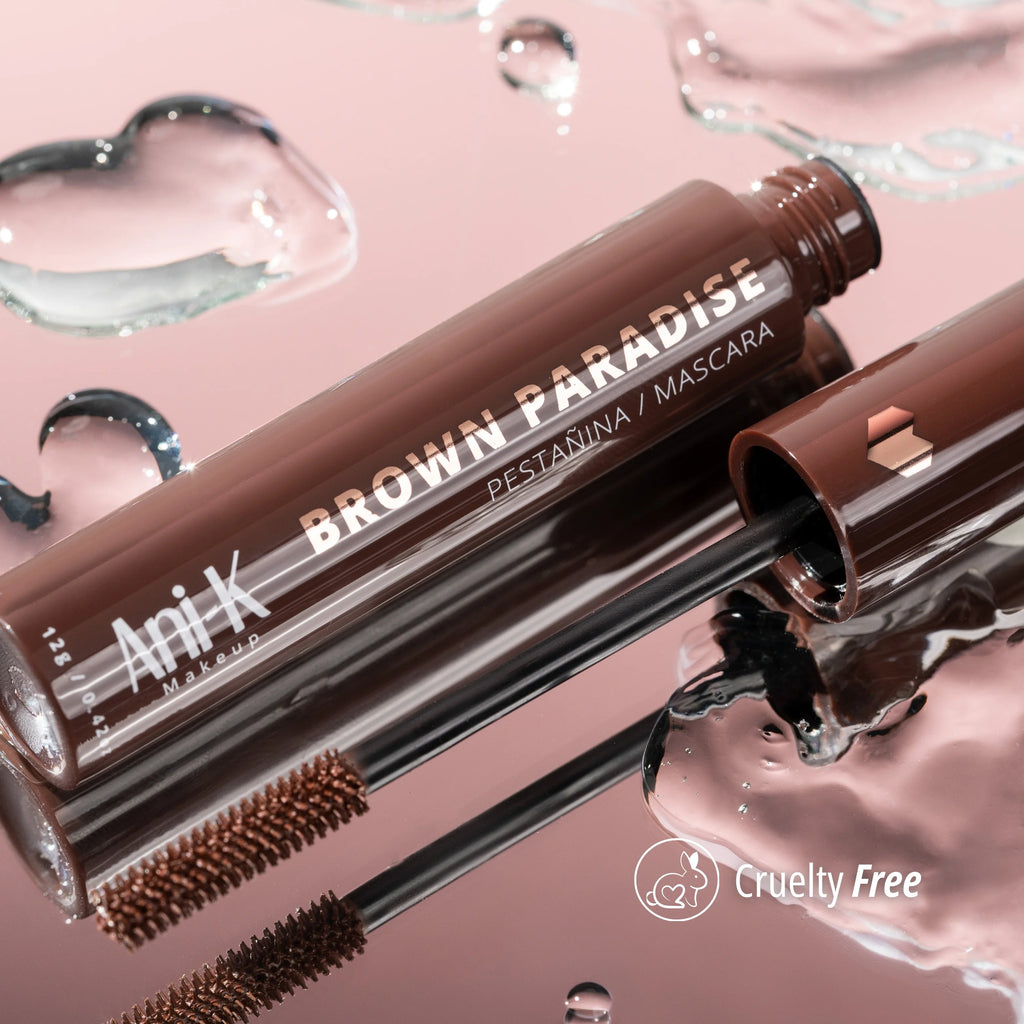 Pestañina Café Brown Paradise (A Prueba de Agua) - Ani-K Makeup