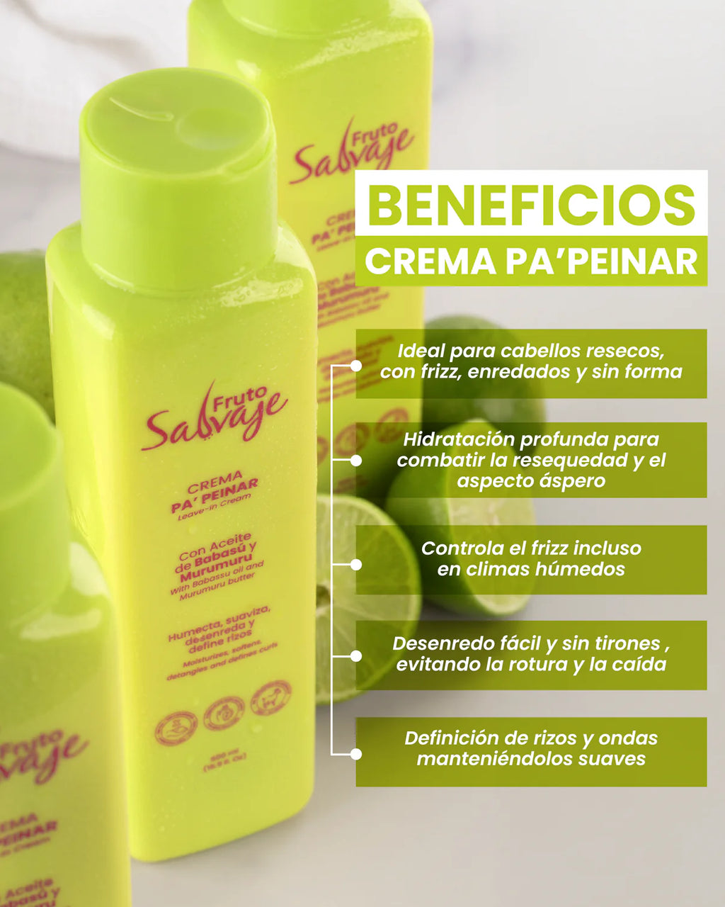 Crema Pa Peinar - Fruto Salvaje