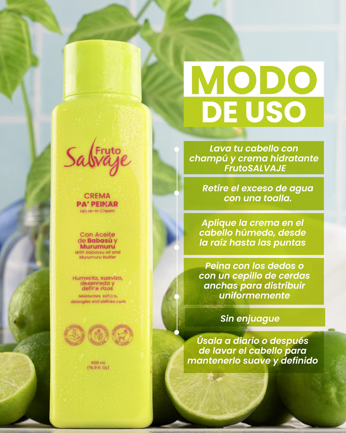 Crema Pa Peinar - Fruto Salvaje