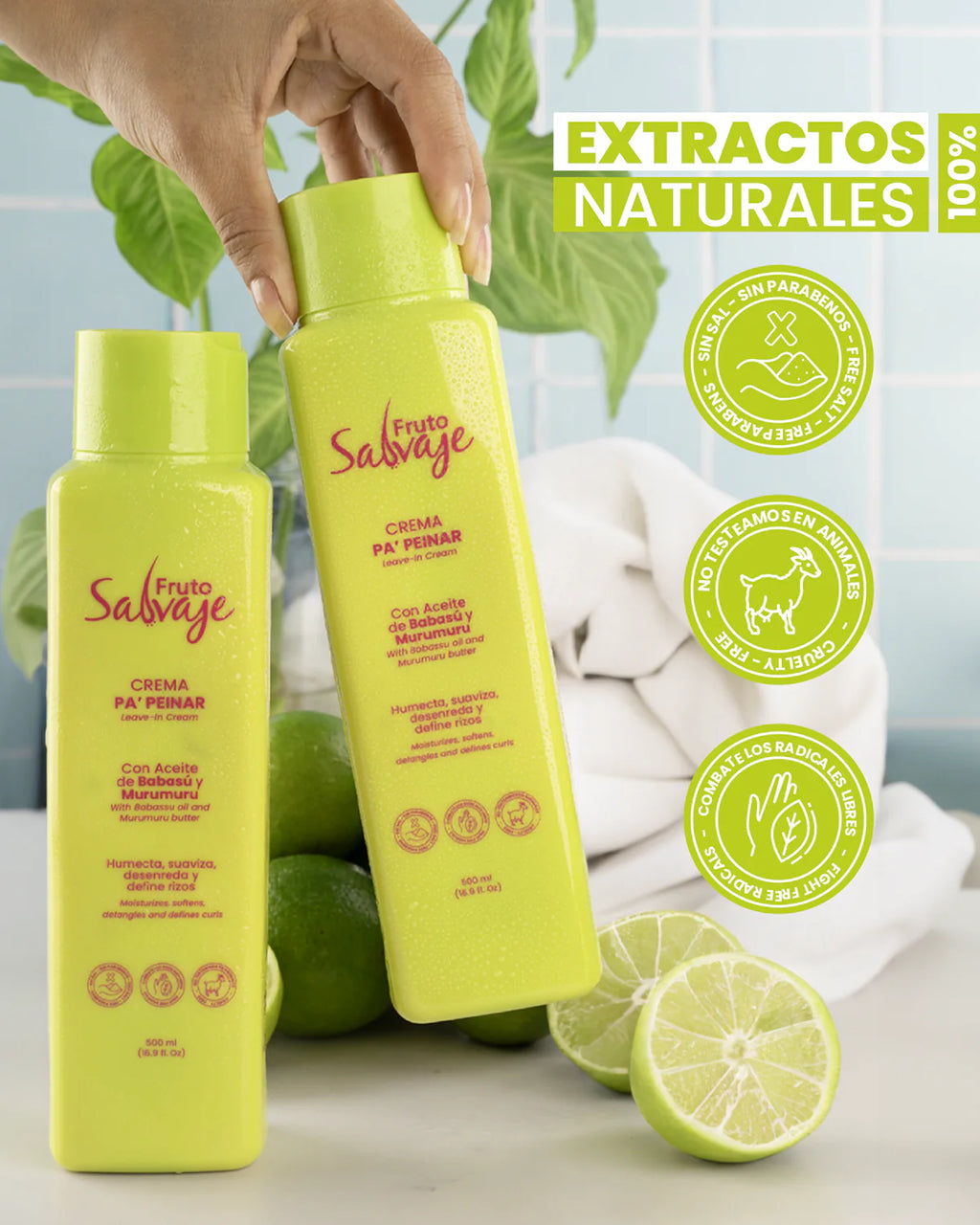 Crema Pa Peinar - Fruto Salvaje