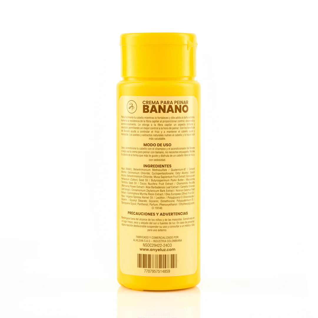 Crema para Peinar Banano - Anyeluz