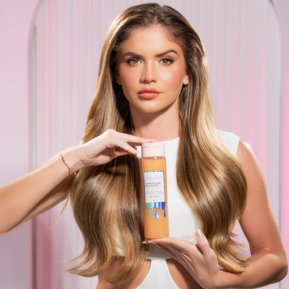 Shampoo de Miel Brillo Intenso - Click Hair