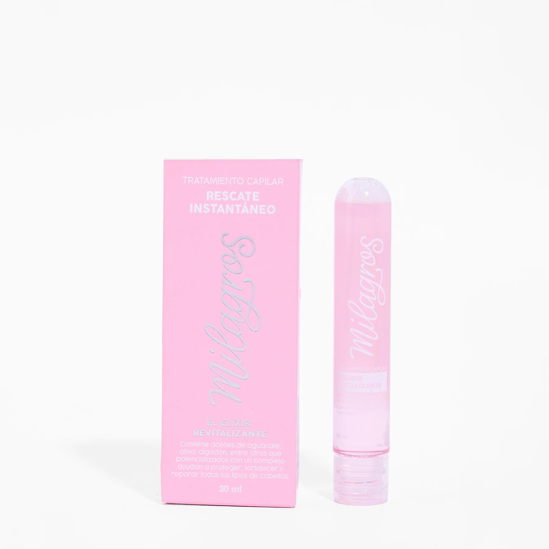 Tratamiento Capilar Rescate Instantáneo El Elixir Revitalizante - Milagros