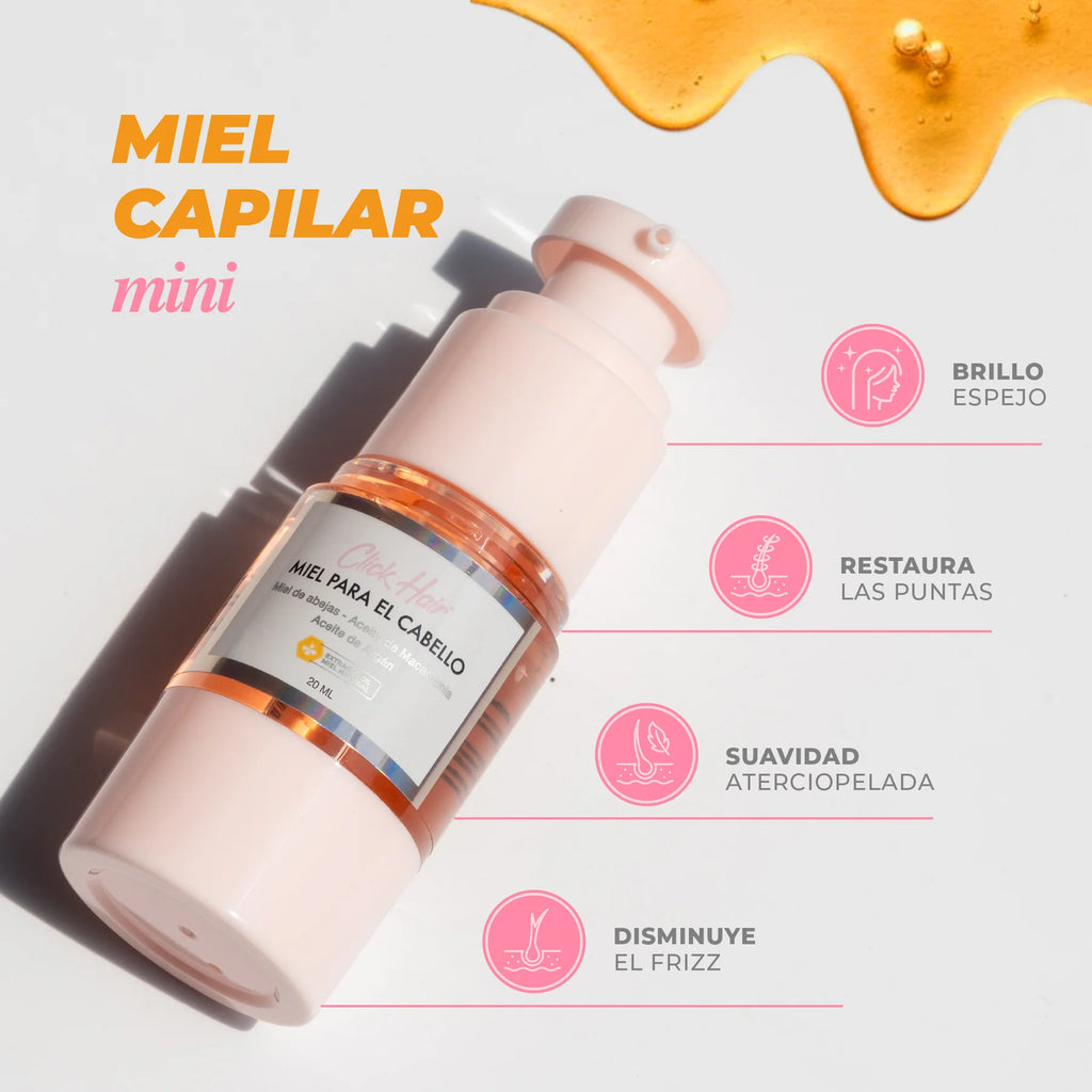 Mini Miel para el Cabello - Click Hair