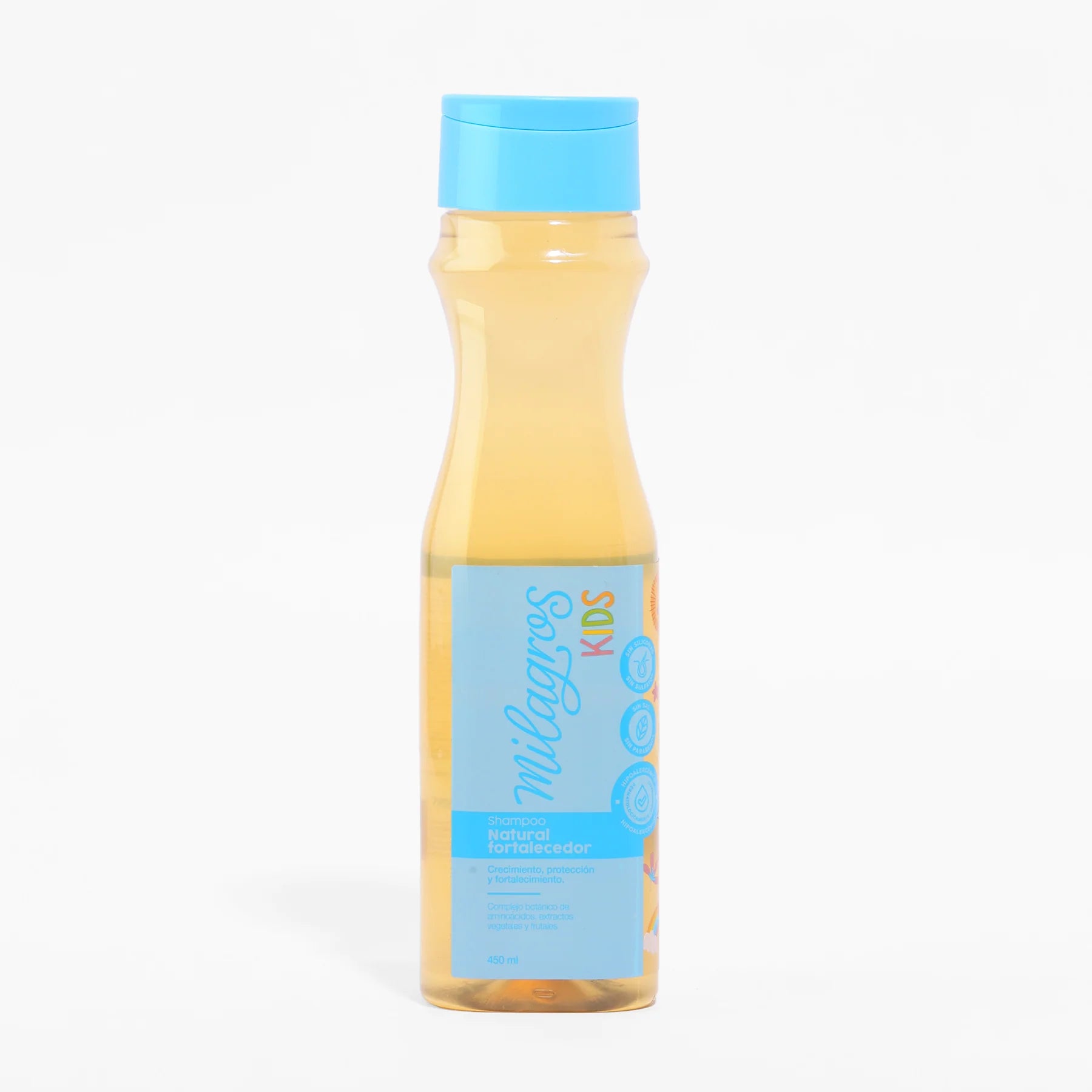 Shampoo Natural Fortalecedor Kids (sin químicos) - Milagros