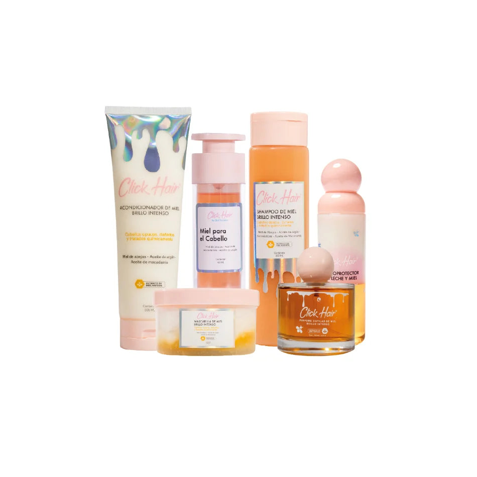 Kit Miel Protección y Brillo - Click Hair