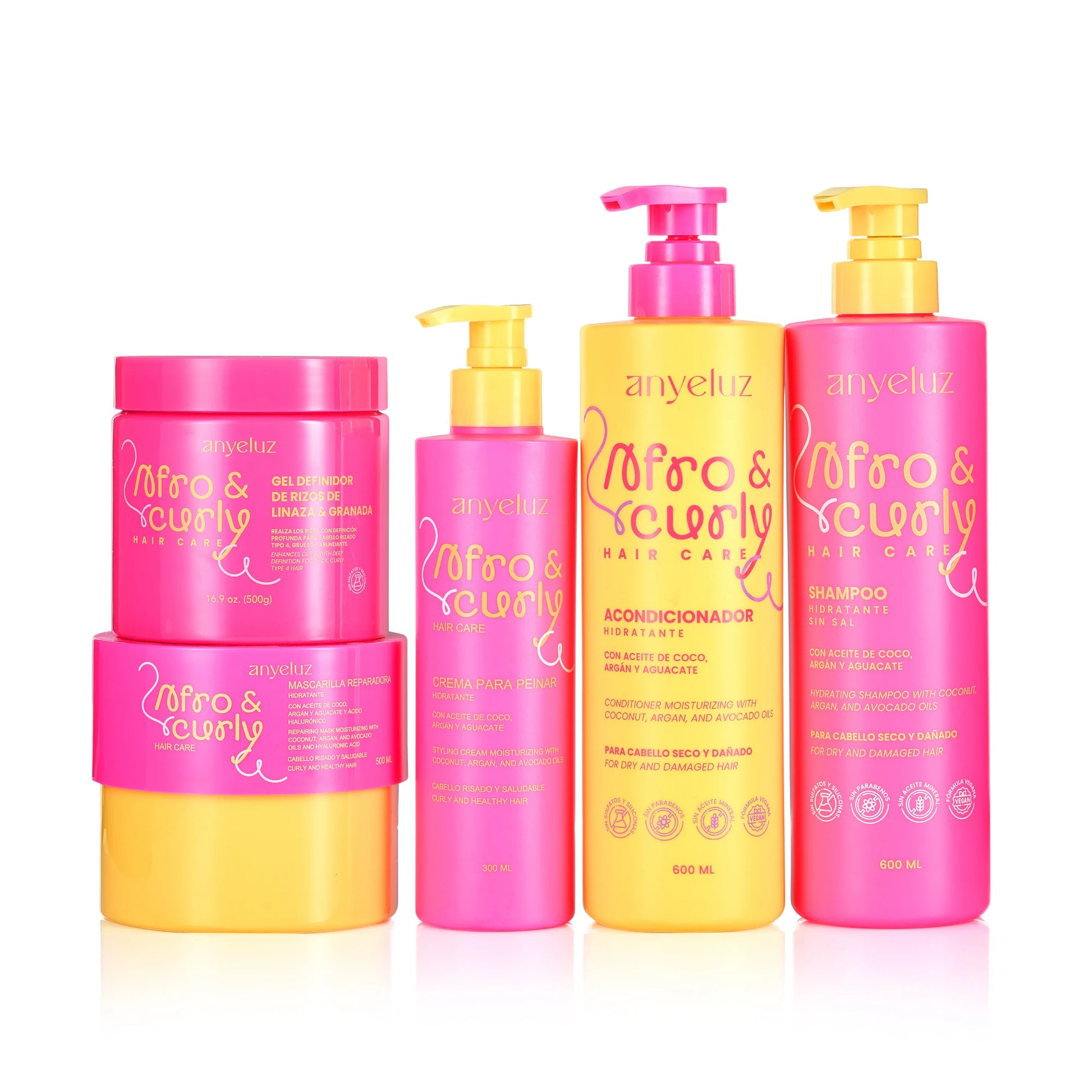 Kit Completo Afro & Curly - Anyeluz