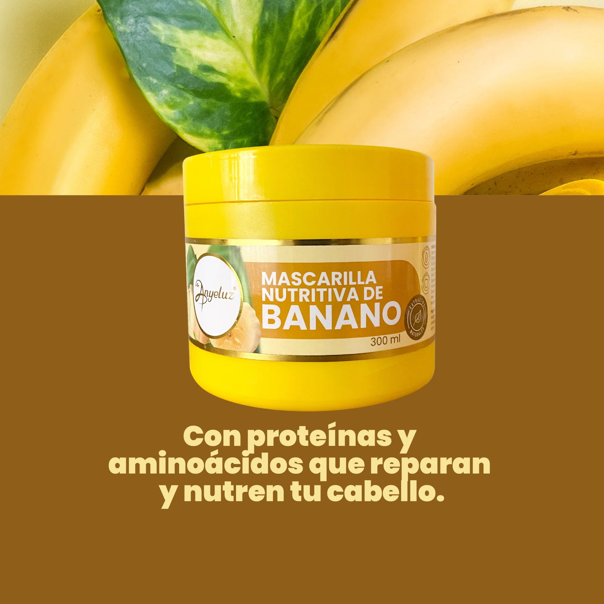 Mascarilla Nutritiva de Banano - Anyeluz