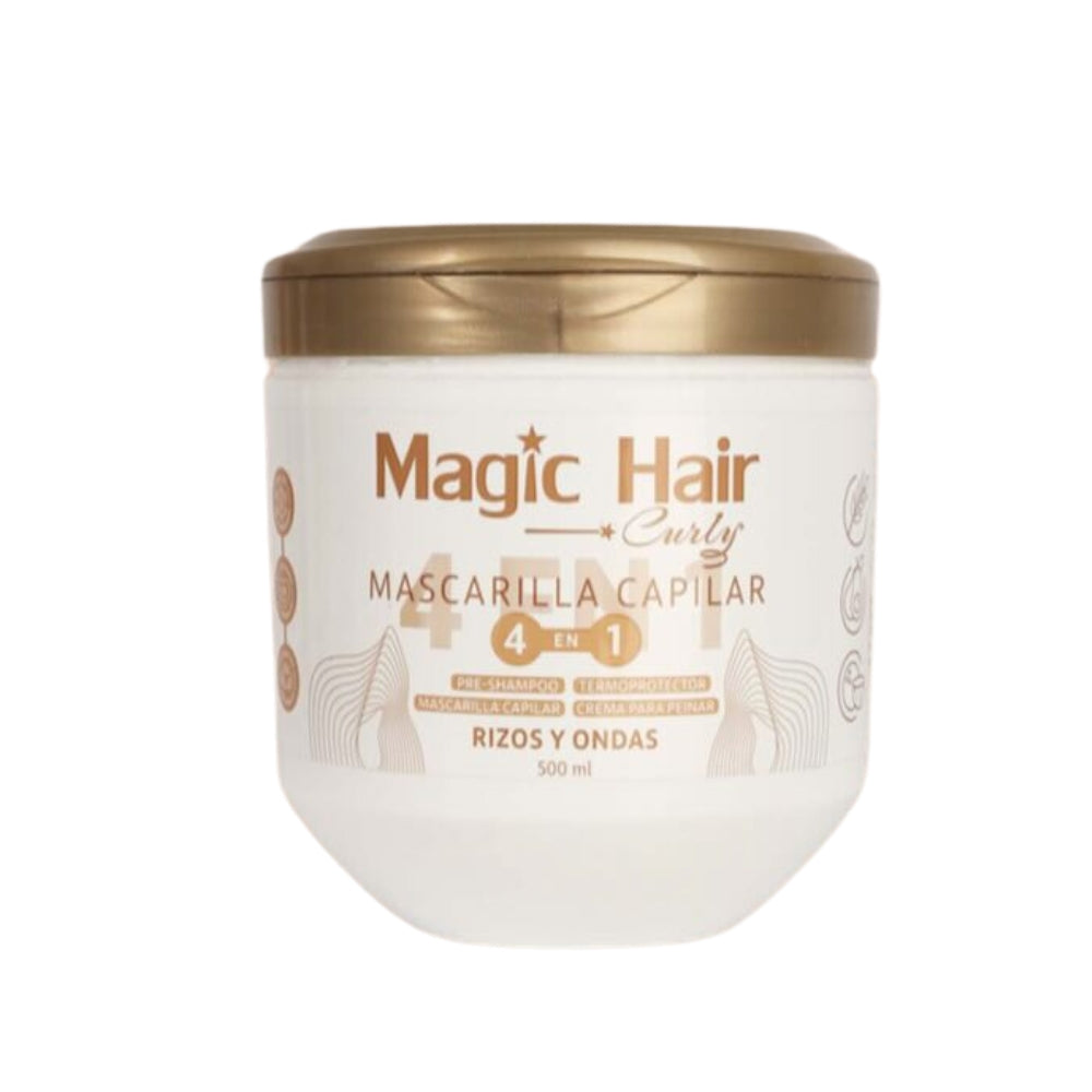 Mascarilla Capilar Curly 4 en 1 - Magic Hair