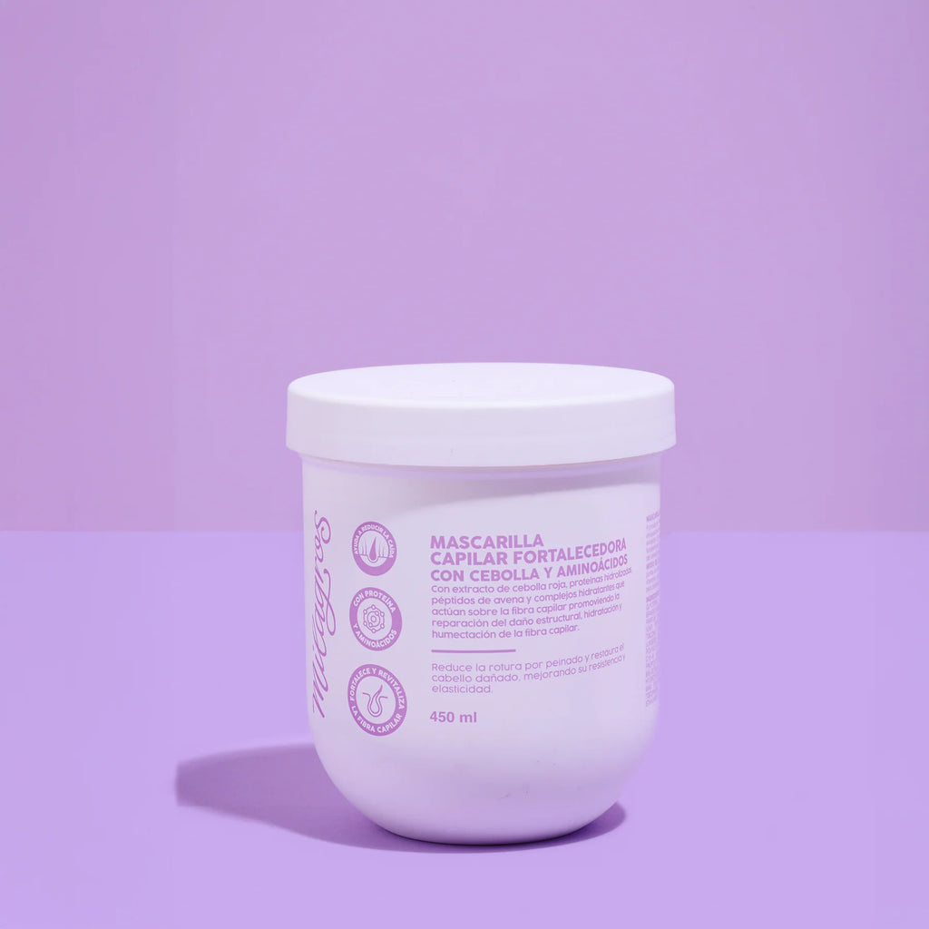 Mascarilla Capilar Reparadora Intensiva Con Extracto De Cebolla y Péptidos - Milagros