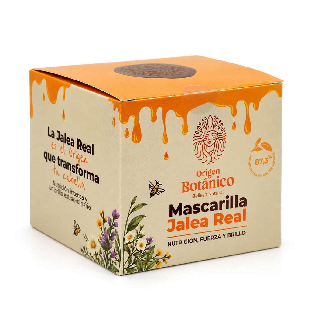 Mascarilla Jalea Real - Origen Botánico