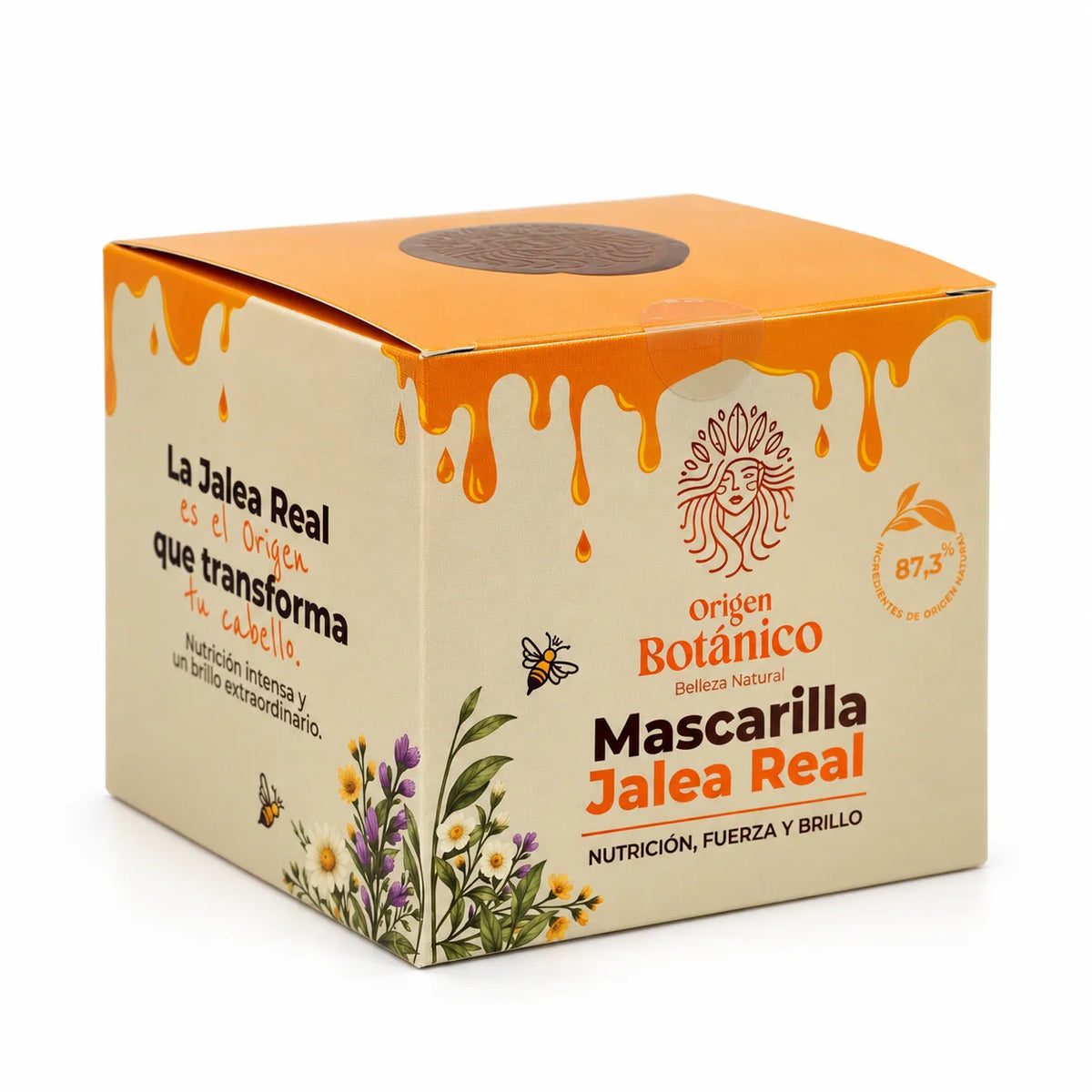 Mascarilla Jalea Real - Origen Botánico