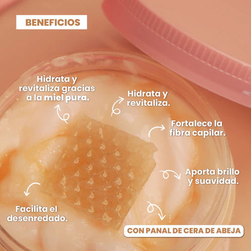Mascarilla Capilar Miel Rosada - Lluvia De Estrellas
