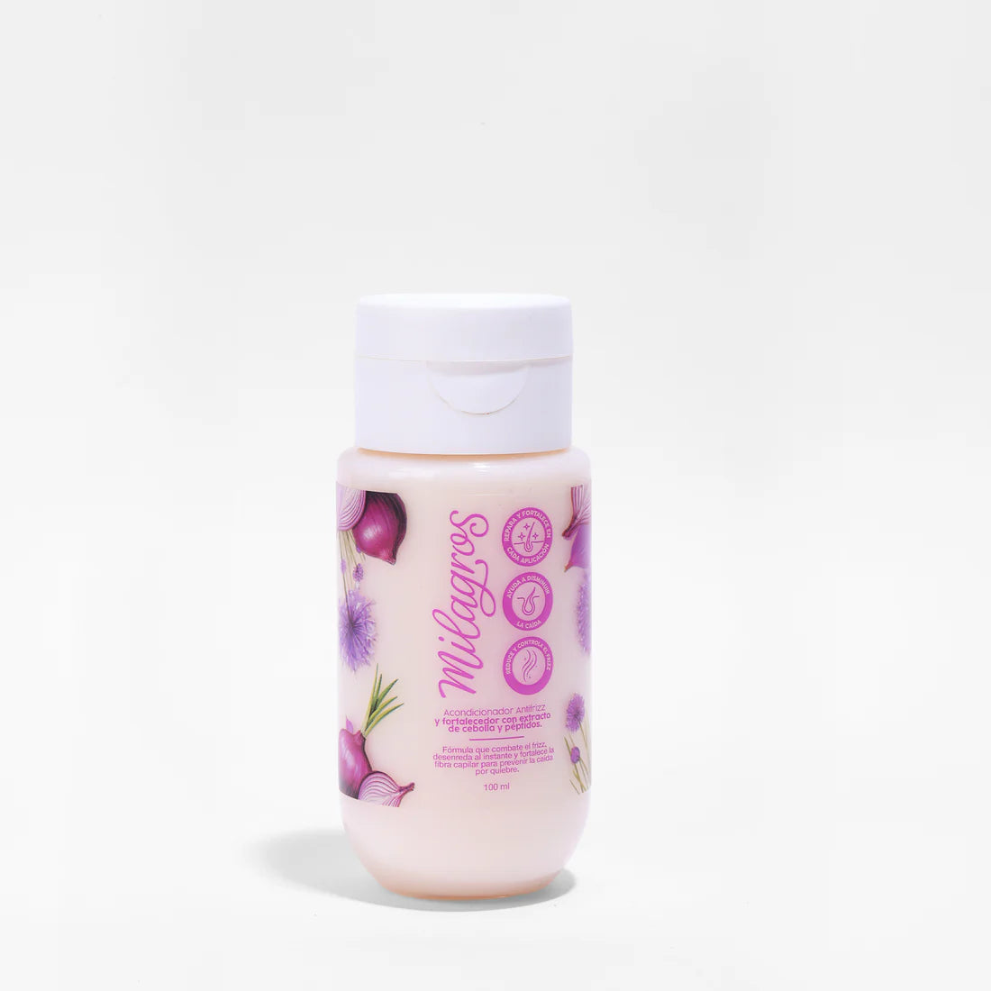 Mini Acondicionador Antifrizz y Fortalecedor Con Extracto de Cebolla y Péptidos - Milagros