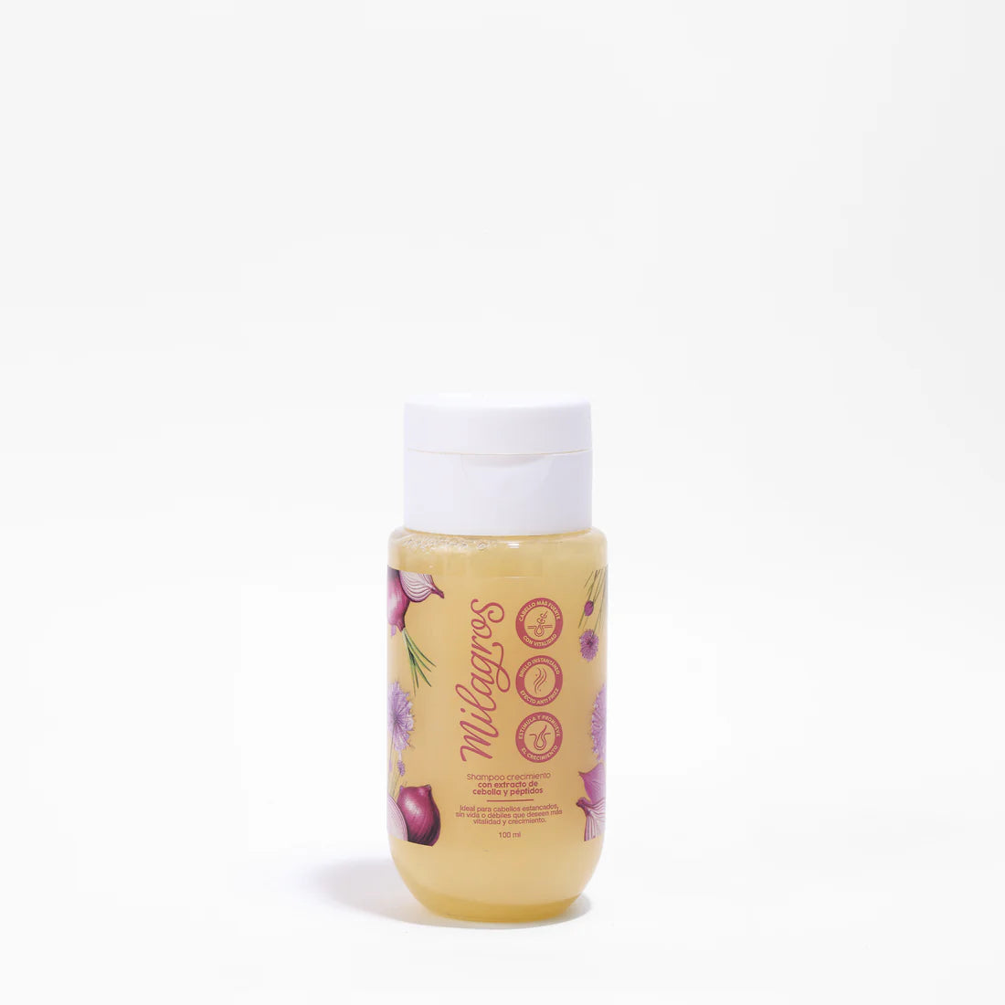 Mini Shampoo Crecimiento Con Extracto de Cebolla y Péptidos - Milagros