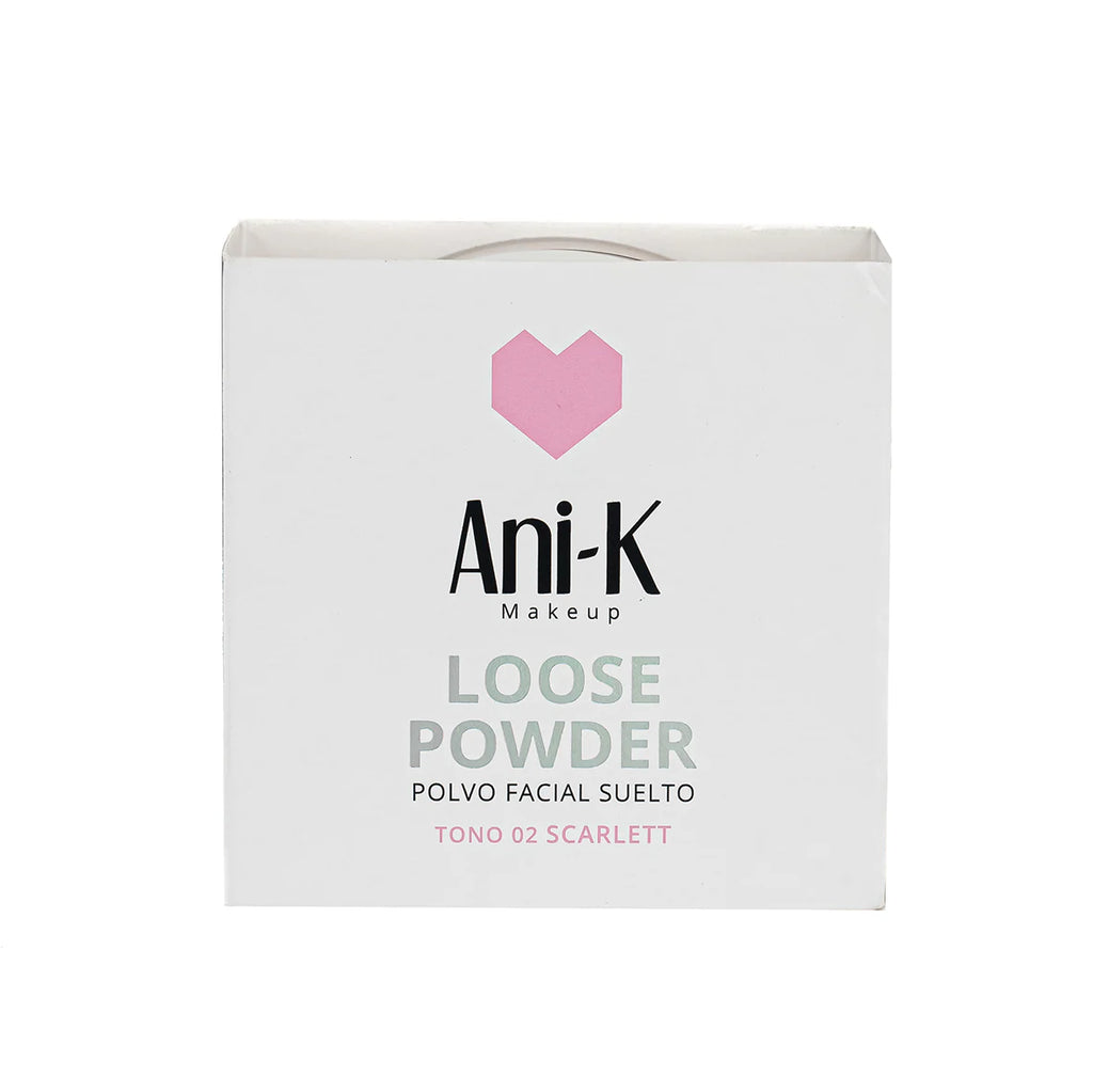 Polvo Suelto Bonita Scarlett - Ani-K Makeup
