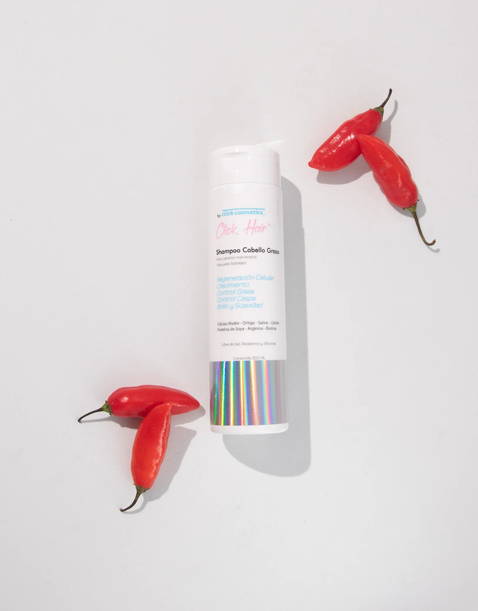 Shampoo de Ají (Cabello Graso) - Click Hair