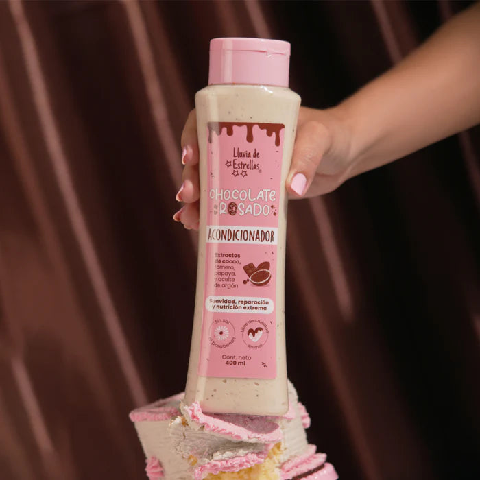 Acondicionador Chocolate Rosado - Lluvia De Estrellas