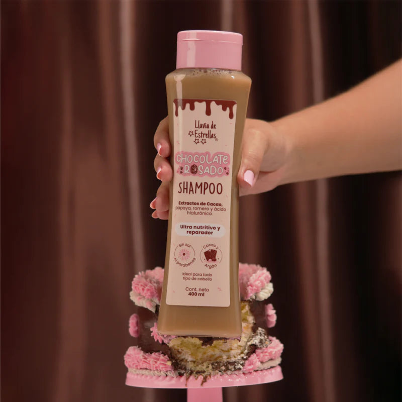 Shampoo Chocolate Rosado - Lluvia De Estrellas