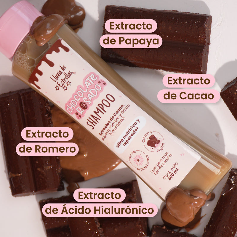 Shampoo Chocolate Rosado - Lluvia De Estrellas