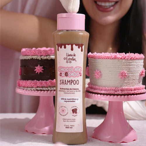 Shampoo Chocolate Rosado - Lluvia De Estrellas
