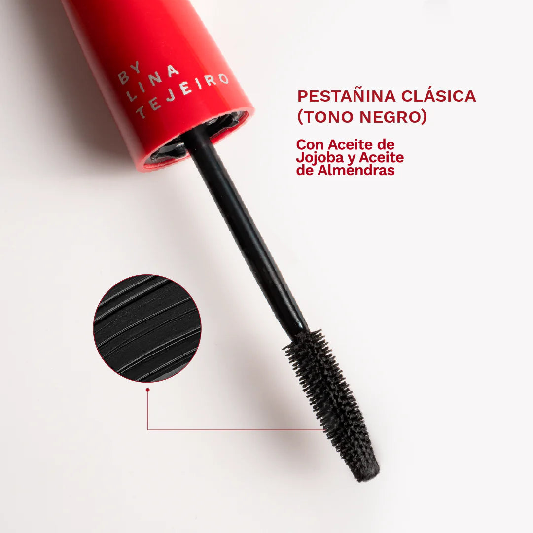 Pestañina Negra Coraje - Coraje By Lina Tejeiro
