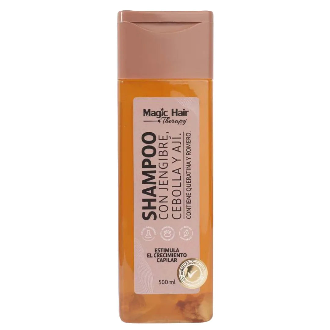 Shampoo con Jengibre, Cebolla y Ají - Magic Hair