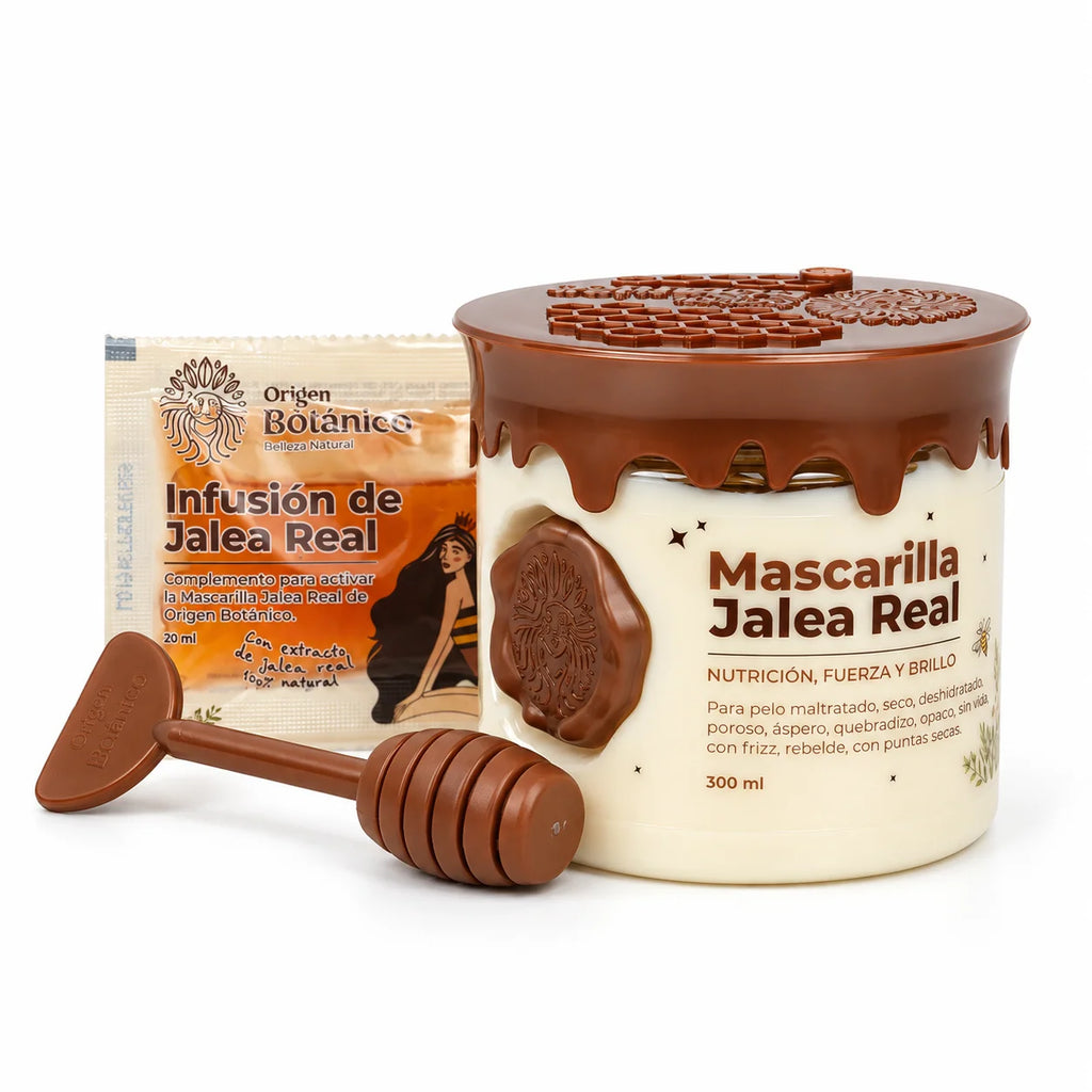 Mascarilla Jalea Real - Origen Botánico