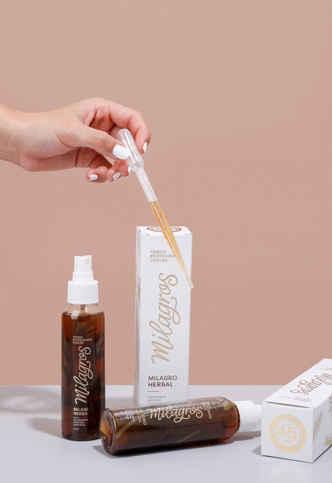 Tónico Revitalizante Capilar Milagro Herbal - Milagros
