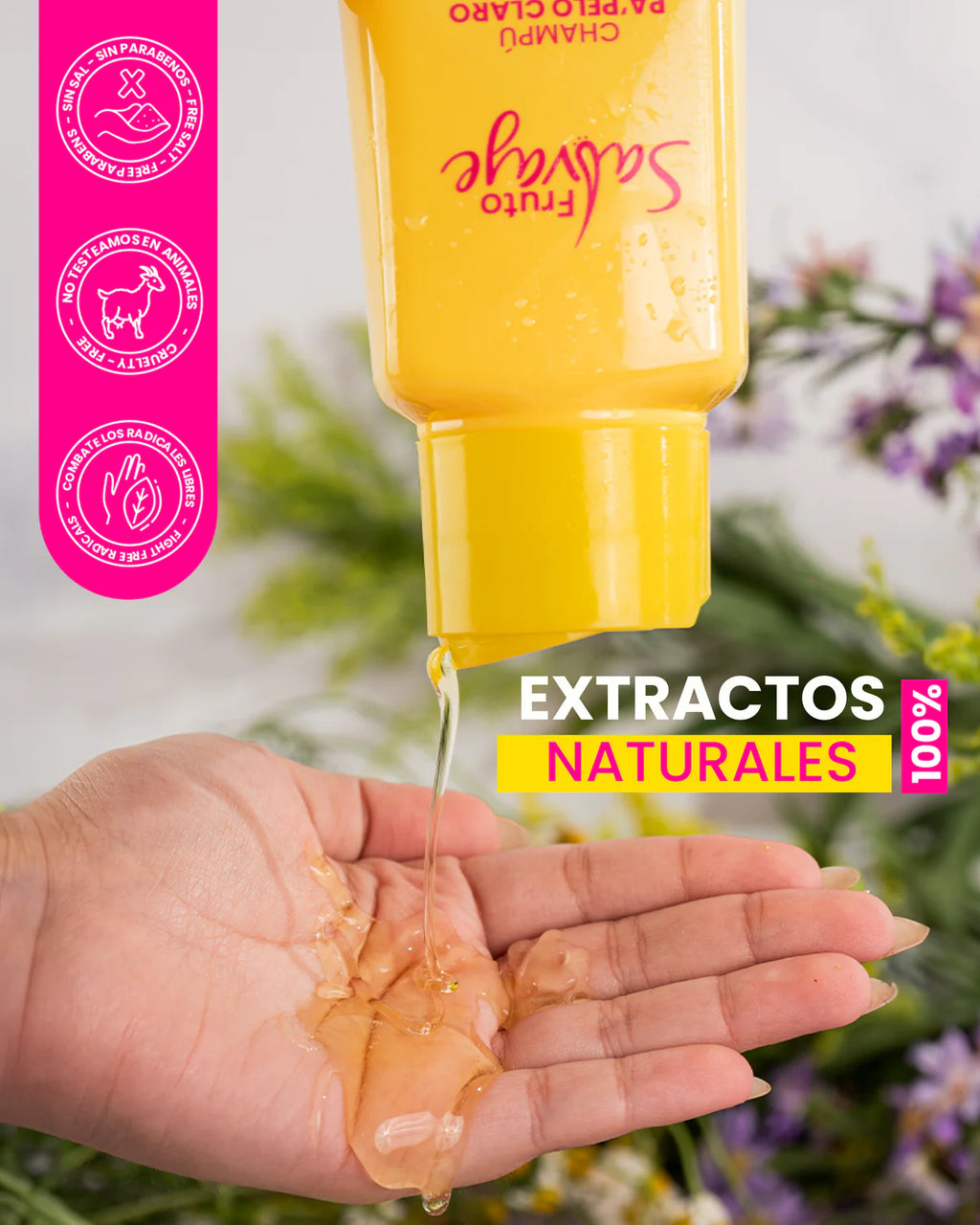 Shampoo Pa Pelo Claro - Fruto Salvaje