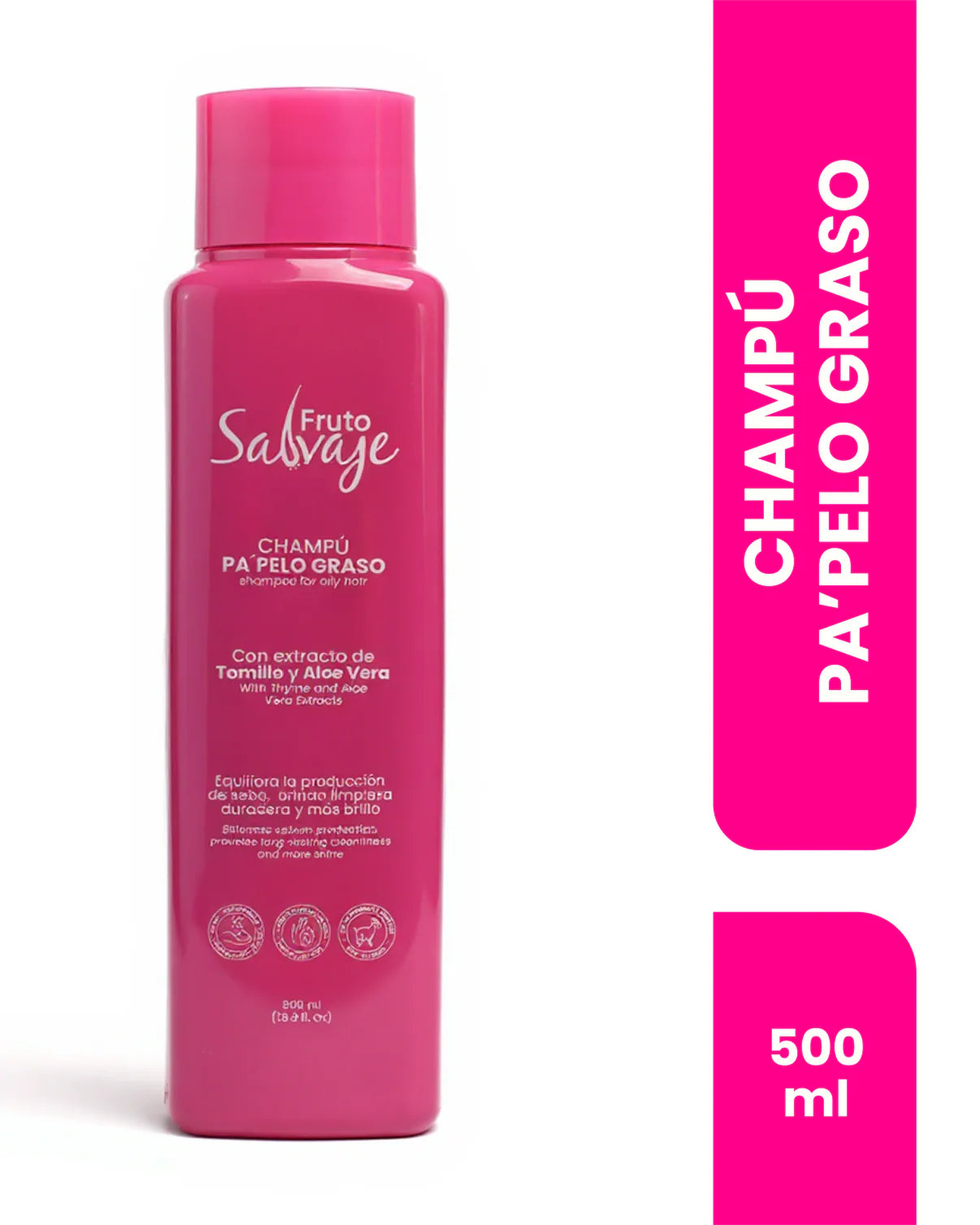Shampoo Pa Pelo Graso - Fruto Salvaje