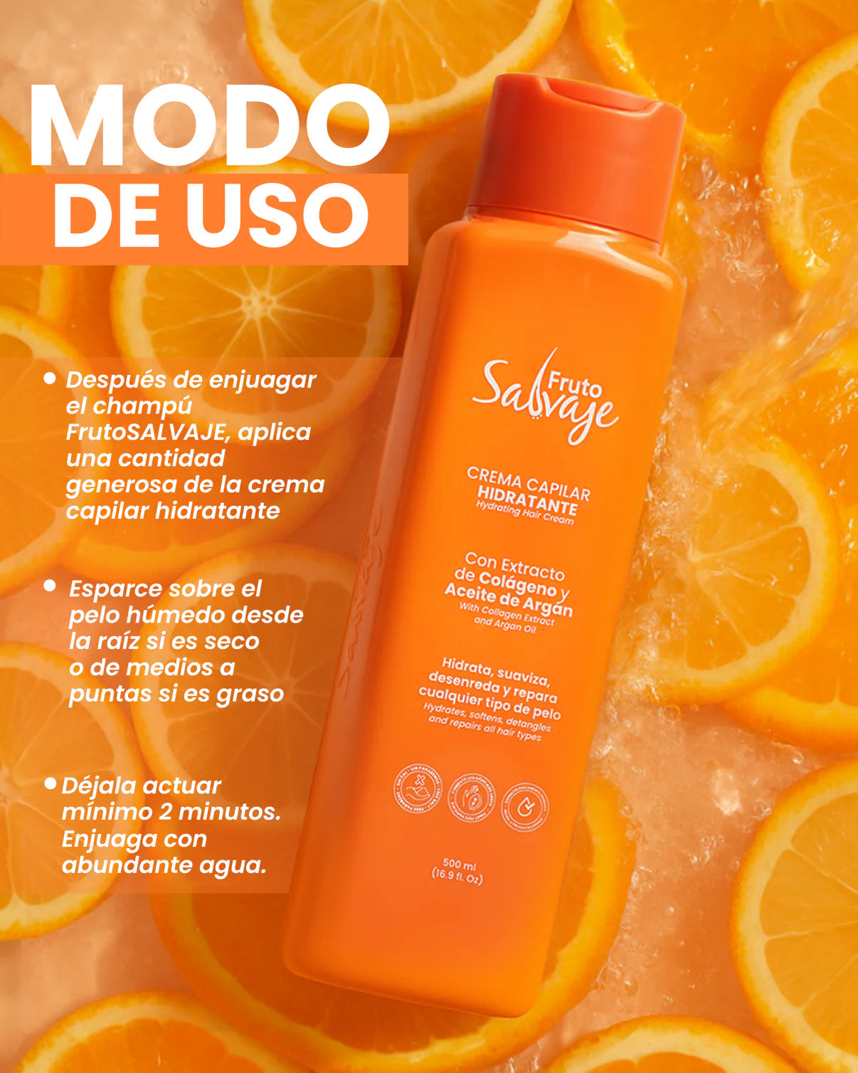 Crema Capilar Hidratante - Fruto Salvaje