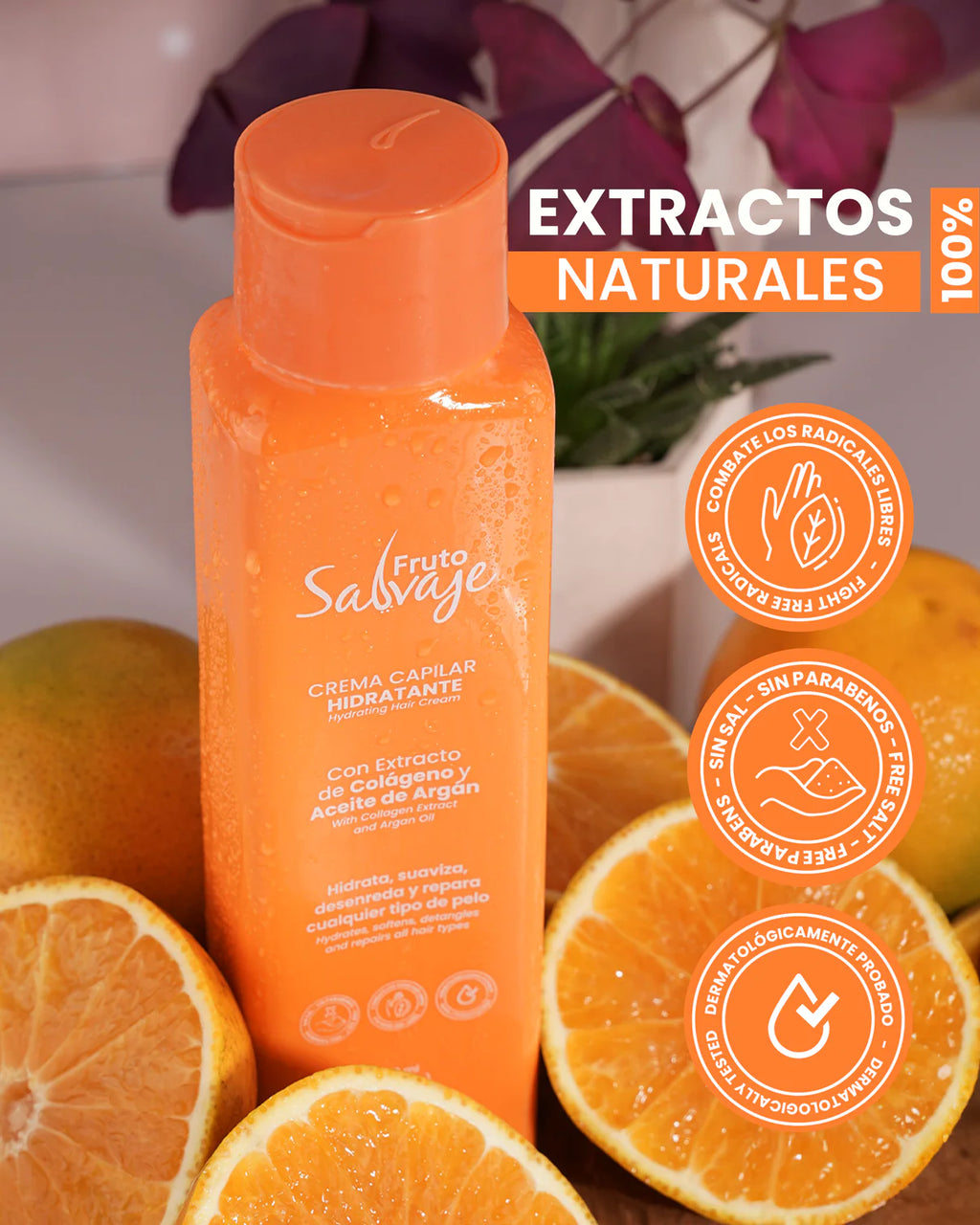 Crema Capilar Hidratante - Fruto Salvaje