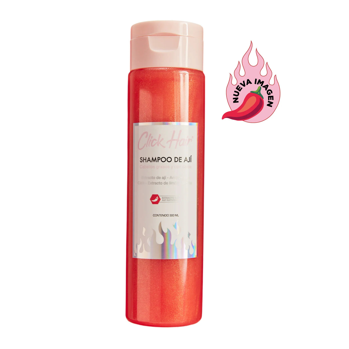 Shampoo de Ají (Cabello Graso) - Click Hair