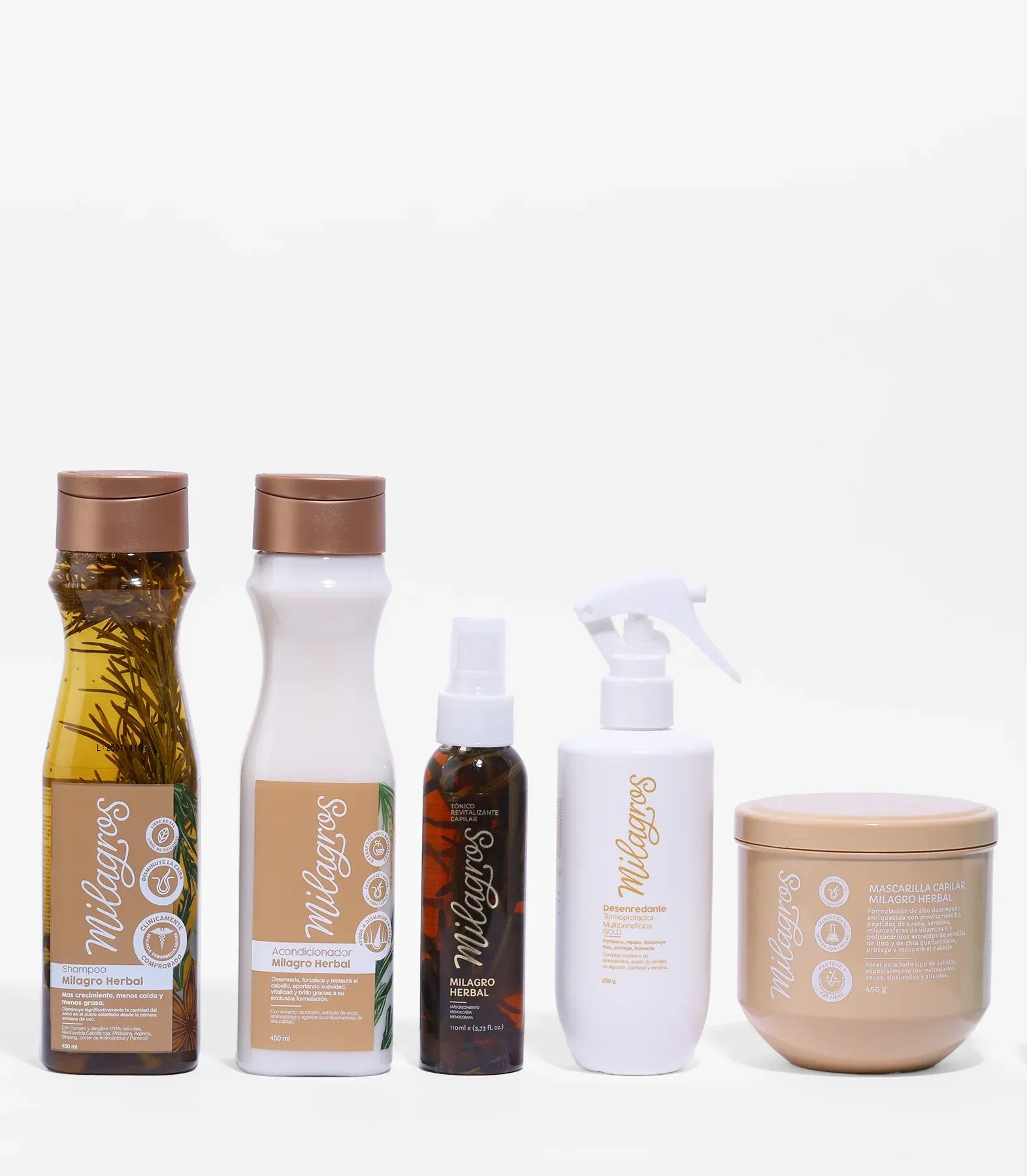 Kit Capilar (Edición #2) Milagro Herbal - Milagros